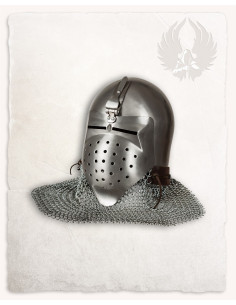 Ottokar model mesh bowl, polished steel