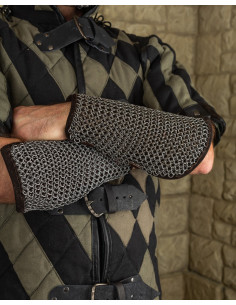 Steel chain mail bracelets, Connor model