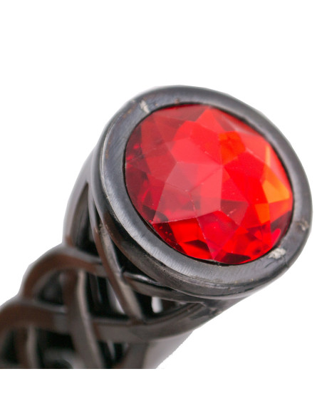 Celtic dagger nickel handle braided...