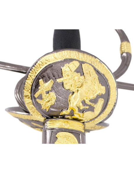 Don Quixote sword with nickel and...