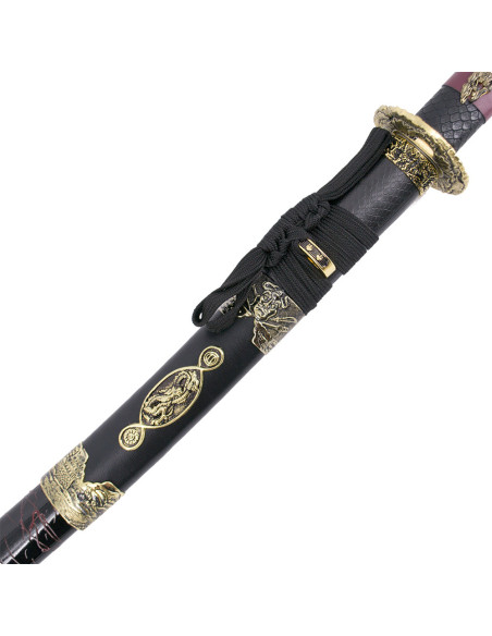 Decorative katana tsuba Cherry Blossom