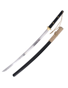 Basic practical katana with strung scabbard