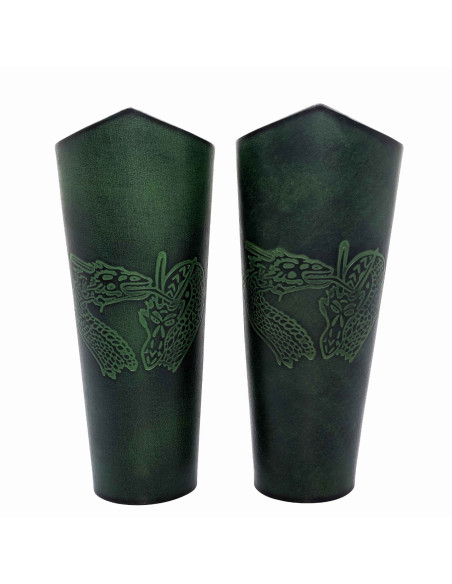 Fantasy Dragon Bracelets in Embossed...