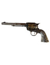 Colt 45 PeaceMaker revolver long metal handles, 27 cms.