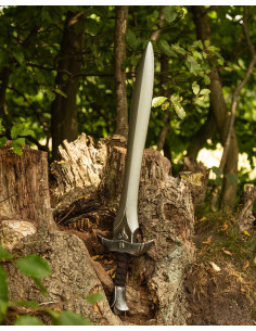 Farin model LARP short sword, steel finish 2
