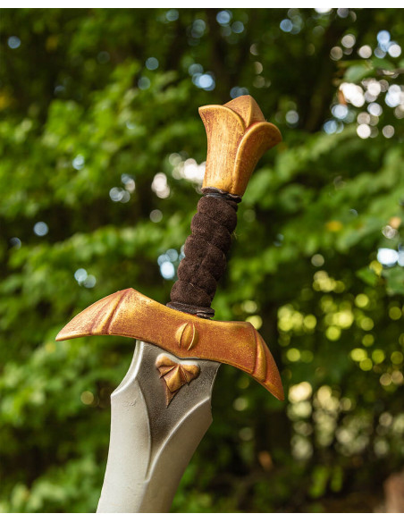 Farin model LARP short sword, gold...