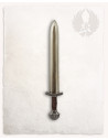 Short Viking sword LARP model Fidas, steel finish