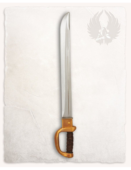 LARP pirate saber Diego model, gold...