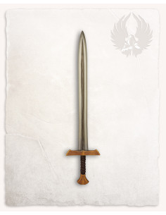 Medieval long sword LARP model Hektor, gold finish