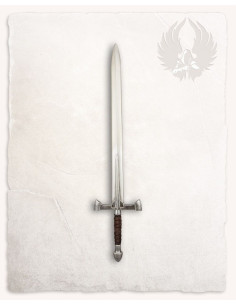 Bastard LARP sword model Gareth, steel finish