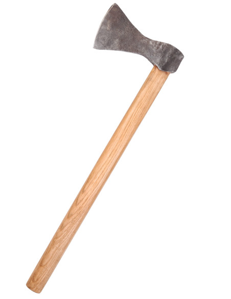 Hand forged steel Viking axe, type A