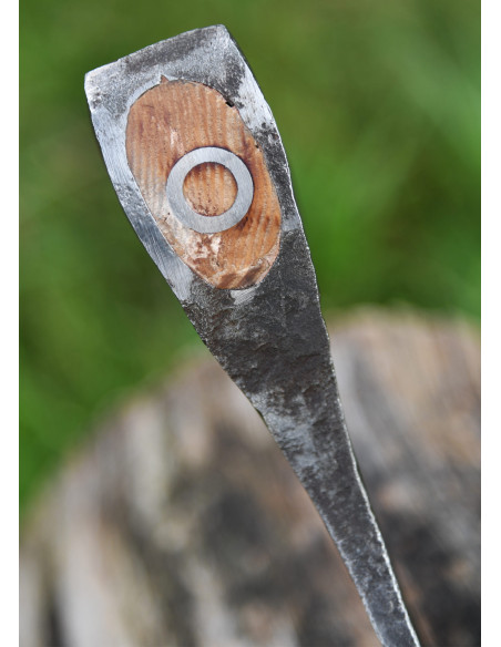 Hand forged steel Viking axe, type A