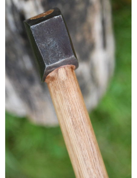 Hand forged steel Viking axe, type A