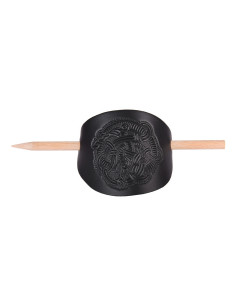 Viking hair pin with wooden pin 2