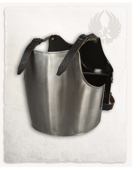 Medieval breastplate and backrest...