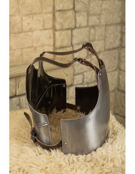 Medieval breastplate and backrest...
