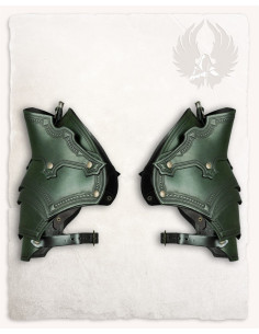 Deluxe Renaissance shoulder pads Antonius model, green...