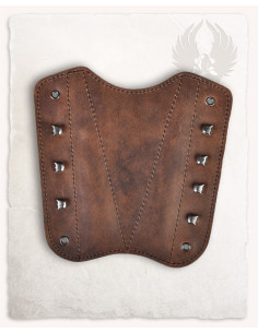 Medieval armband for archers, synthetic leather