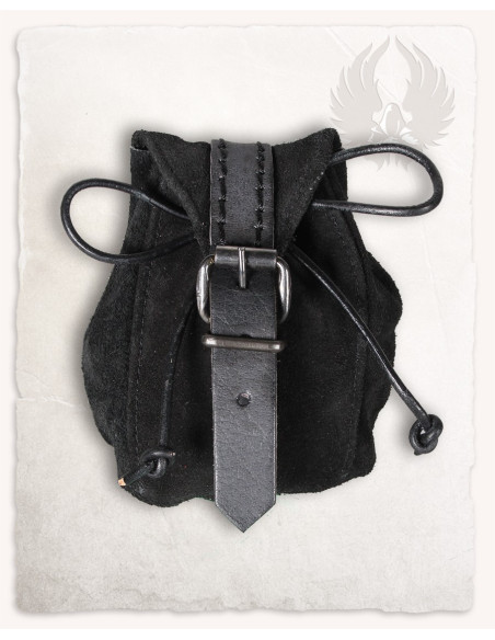 Friedhelm model black leather bag