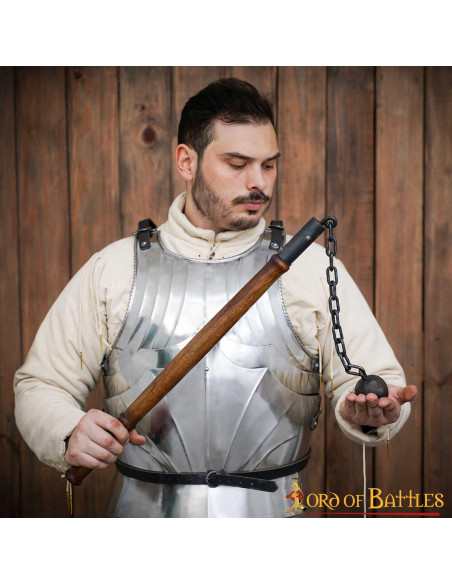 Medieval ball mace without spikes (62... Medieval ball mace without spikes (62...