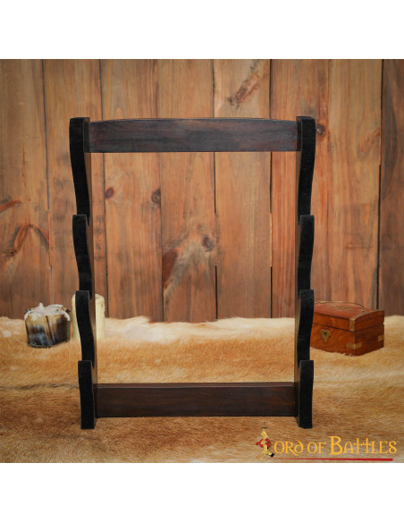 Wall mount for 3 swords or axes