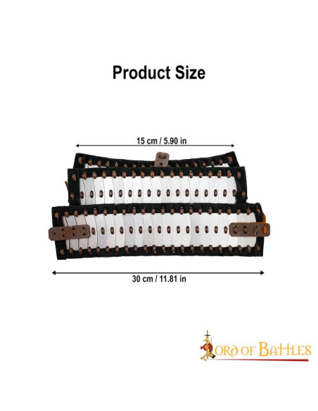 Lamellar Viking armor shoulder pads... Lamellar Viking armor shoulder pads...