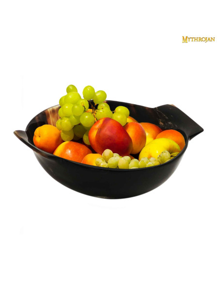 Medium Polished Bull Horn Bowl