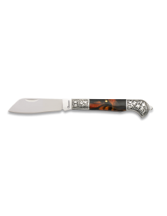 Albainox brand knife with acrylic handle and parrot beak