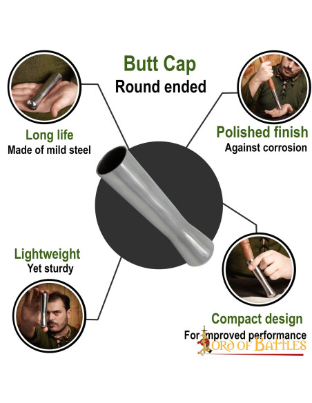 Medieval spear steel tip (12.7 cm)