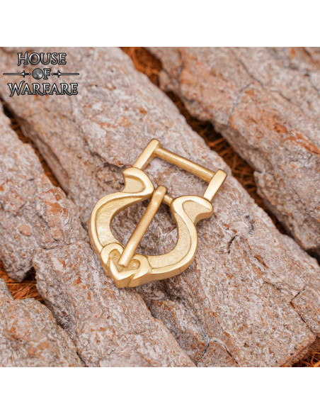 Solid brass medieval buckle Solid brass medieval buckle