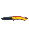 Albainox rescue knife 3D design Spain Flag (20 cm.)