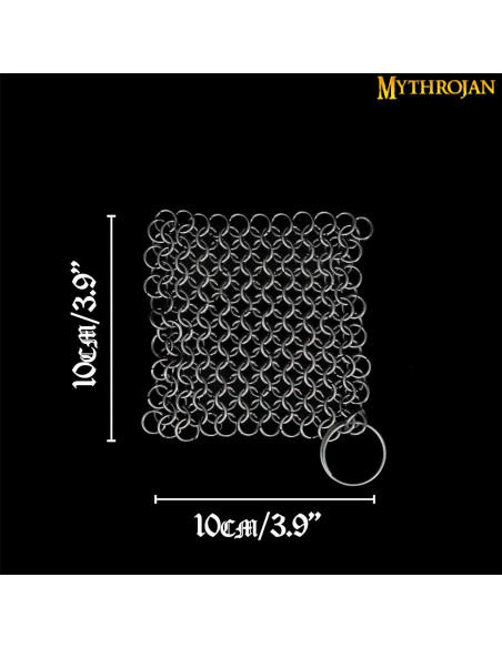 Chain mail kitchen maintenance piece