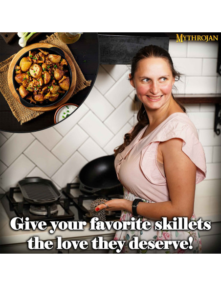 Chain mail kitchen maintenance piece