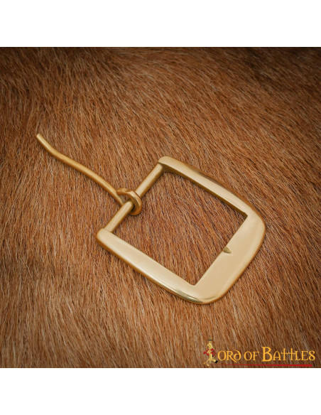Handmade medieval buckle, pure brass Handmade medieval buckle, pure brass
