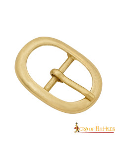 Pack of 3 medieval pure brass buckles 2