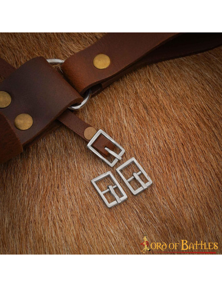 Pack of 3 small steel buckles Pack of 3 small steel buckles