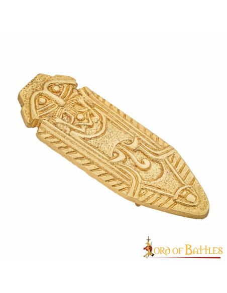 Brass sheet Celtic decoration (6 cm.)