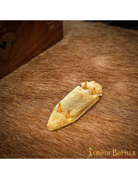 Brass sheet Celtic decoration (6 cm.)