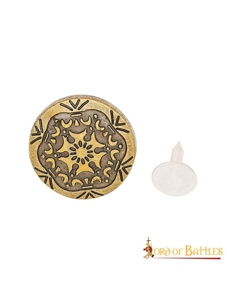 Antique brass decorative sheet,...