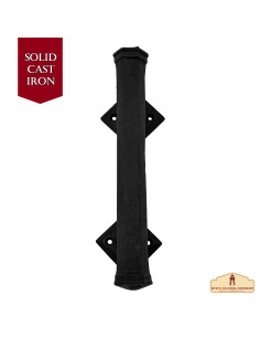 Medieval iron door handle (23.6 x 6.8 cm.) 2