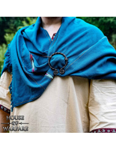 Historical hand forged iron cape closure 2