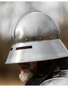 Medieval Kettle Francis Helmet