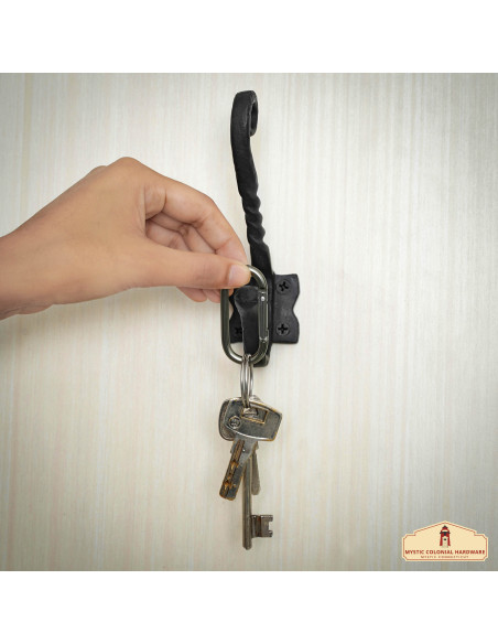 Set of 2 Gothic style wall hooks...