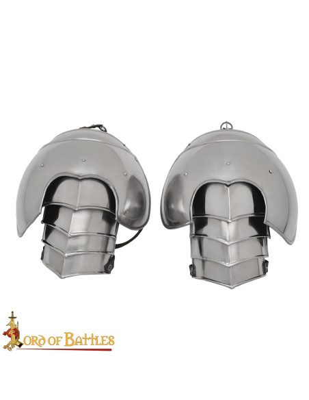 Polished Finish Fantasy Shoulder Pads...