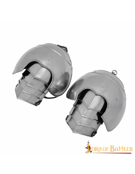 Polished Finish Fantasy Shoulder Pads...