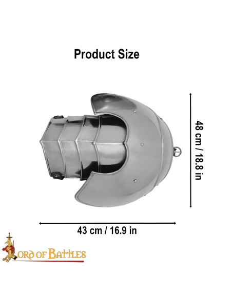 Polished Finish Fantasy Shoulder Pads...