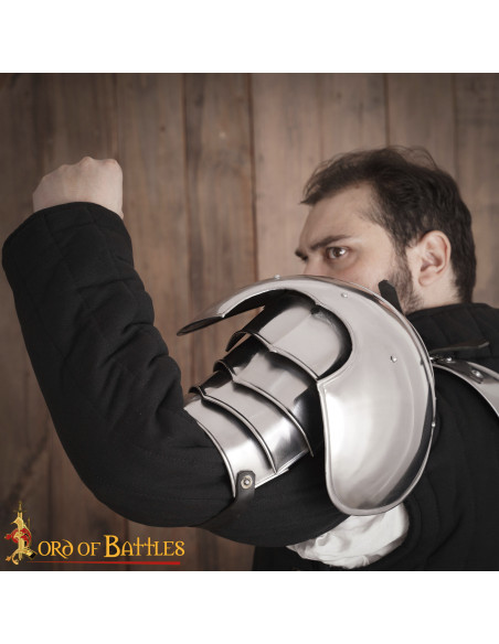 Polished Finish Fantasy Shoulder Pads...