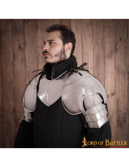 Polished Finish Fantasy Shoulder Pads...