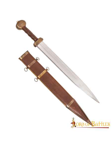 Roman sword type gladius leather sheath Roman sword type gladius leather sheath