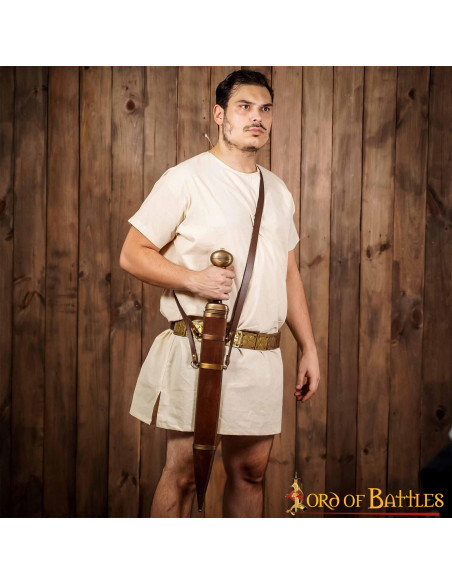 Roman sword type gladius leather sheath Roman sword type gladius leather sheath